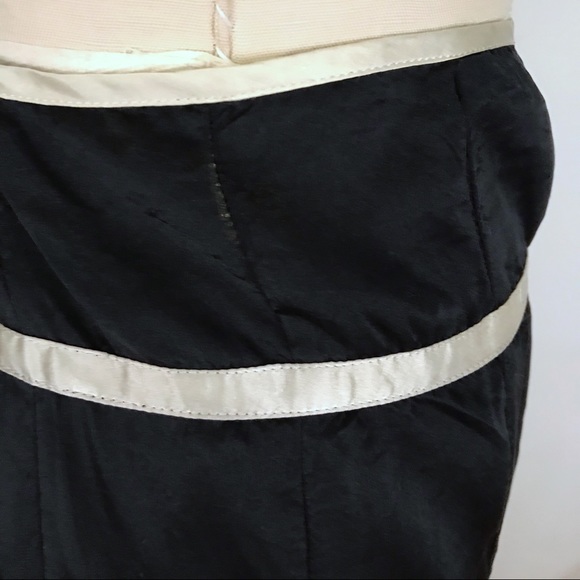 100% Silk Vintage Skirt Anna Carson Size 10 - Picture 7 of 9